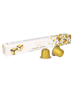 FRIENDS Caramel Toffee Packung und Kapsel f&uuml;r Nespresso
