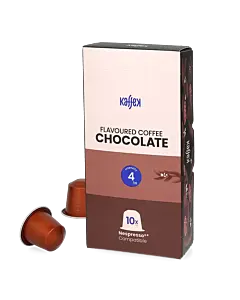 Kaffekapslen Espresso Chocolate Premium Packung und Kapsel f&uuml;r Nespresso
