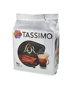 L'OR Lungo Colombia Packung und Kapsel f&uuml;r Tassimo
