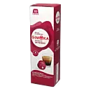 Gimoka Espresso Intenso Packung und Kapsel für Caffitaly
