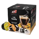 Café René Café Vanilla Packung und Kapsel für Dolce Gusto
