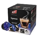 Café René Espresso Packung und Kapsel für Dolce Gusto
