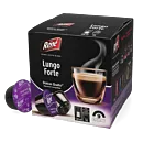 Café René Lungo Forte Packung und Kapsel für Dolce Gusto
