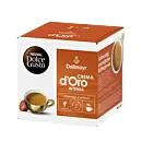 Dallmayr Crema d'Oro Intensa package and capsule for Dolce Gusto