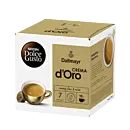 Dallmayr Crema d'Oro Packung und Kapsel für Dolce Gusto