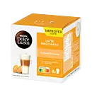 Nescafé Latte Macchiato package and capsule for Dolce Gusto