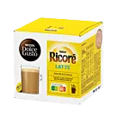 Nescafé Ricoré Latte Packung und Kapsel für Dolce Gusto

