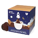 Senso Nocturno Coconut Heaven Flat White Packung und Kapsel für Dolce Gusto
