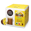 Nescafé Ricoré Latte Packung und Kapsel für Dolce Gusto
