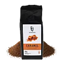 Caramel Aroma gemahlener Kaffee von Kaffekapslen 
