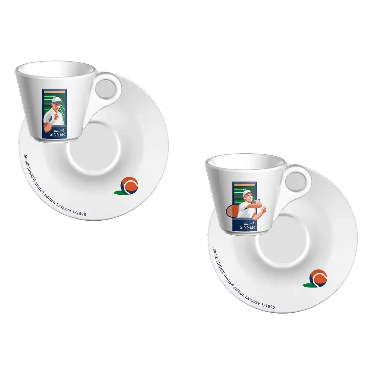 Jannik Sinner Grass Edition Espresso-Set