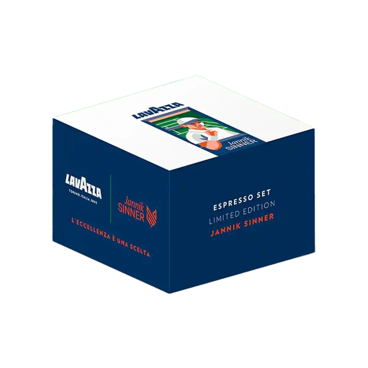 Jannik Sinner Grass Edition Espresso-Set