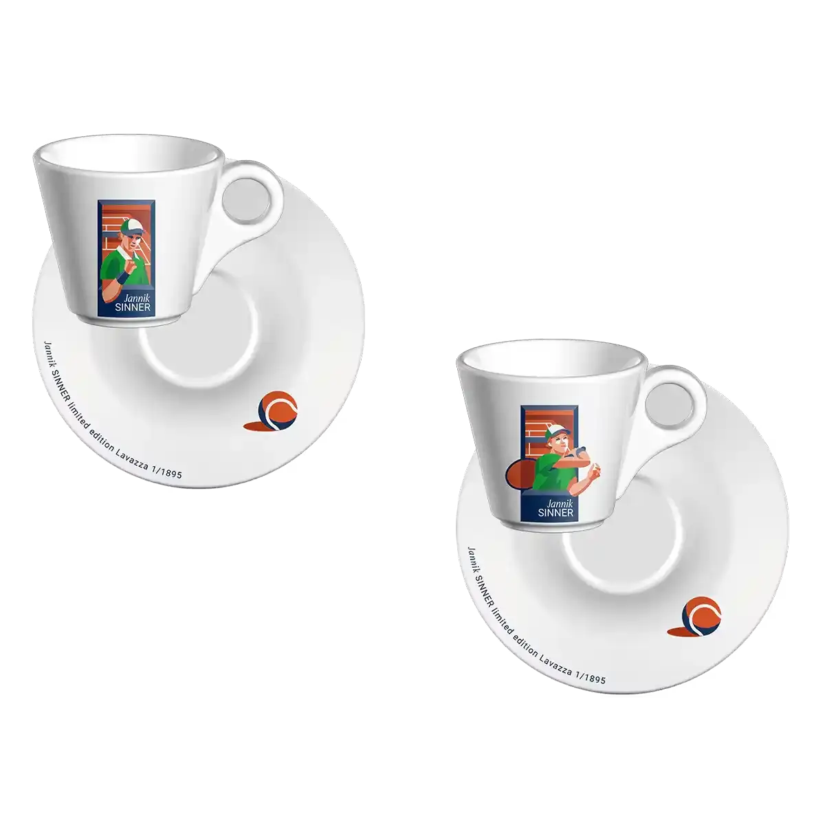 Jannik Sinner Clay Edition Espresso-Set