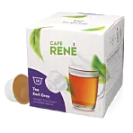 Café René Tea Earl Grey Packung und Kapsel für Dolce Gusto
