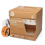 Kaffekapslen Latte Macchiato Caramel Packung und Kapsel für Dolce Gusto
