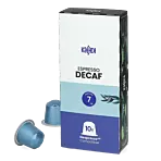 Kaffekapslen Espresso Decaf Premium Packung und Kapsel für Nespresso
