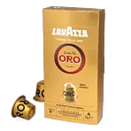 Lavazza Qualitá Oro Packung und Kapsel für Nespresso®
