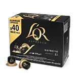 L'OR Ristretto 40 Packung und Kapsel für Nespresso

