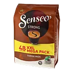 Senseo Strong XXL Mega Pack package and pods for Senseo