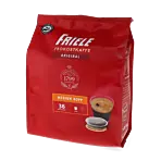 Friele Frokostkaffe Medium Cup Packung und Pods für Senseo